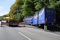 LKW in Boeschung A 3 Rich Frankfurt Hoehe Roesrath Lohmar P105